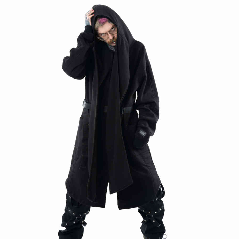 Vixxsin - Abner Vest met capuchon - Zwart